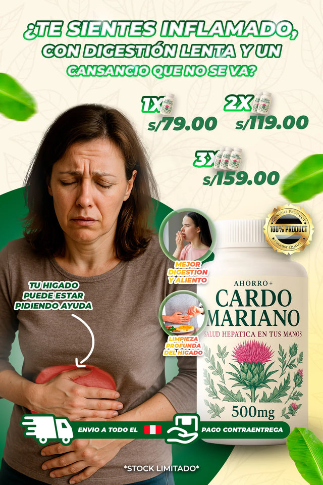 🌿💊CARDO MARIANO  - SALUD EPATICA EN TUS MANOS  ⭐⭐⭐