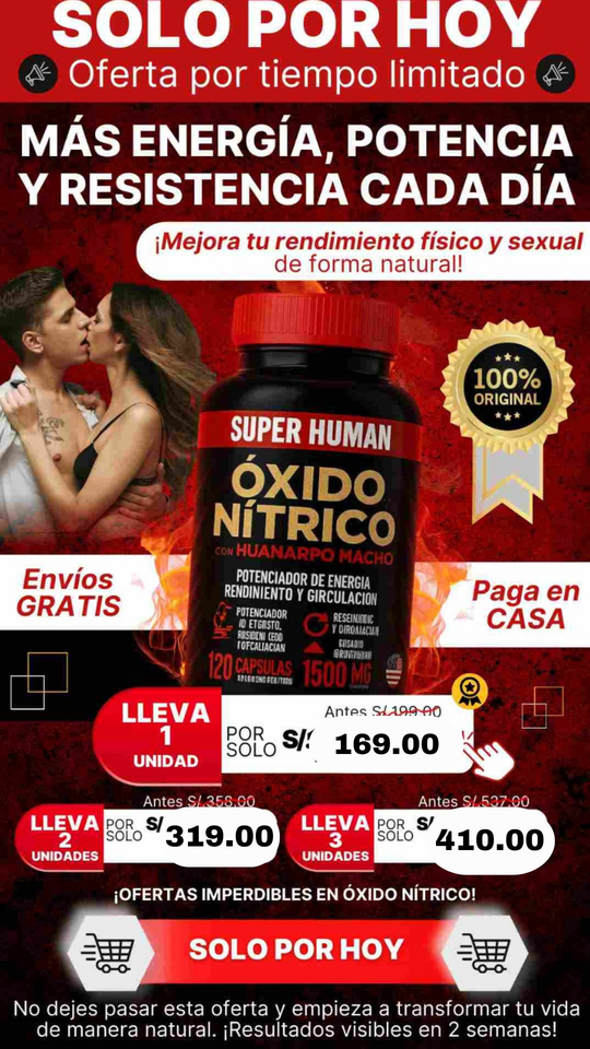 OXIDO NITRICO-PARA COBATIR LA PROSTATA Y DAR VIGOR