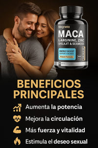 💪 MACA + L-ARGININA: FÓRMULA AVANZADA PARA UN RENDIMIENTO TOTAL💥🔥